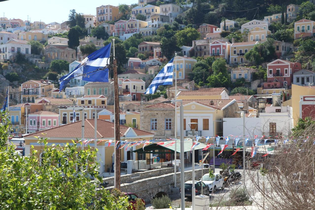Main Square Apartment Symi Exterior photo